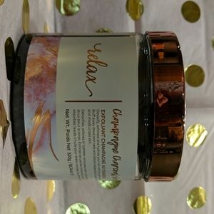 Champagne Charcoal Scrub